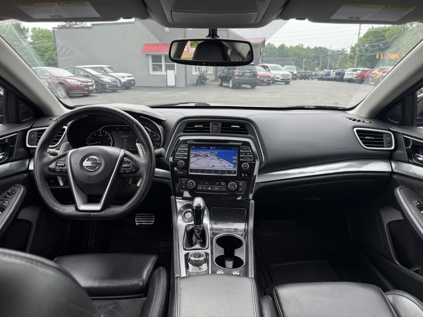 2016 Brown /Black Nissan Maxima 3.5 SR (1N4AA6AP0GC) with an 3.5L V6 DOHC 24V engine, Automatic transmission, located at 11115 Chardon Rd. , Chardon, OH, 44024, (440) 214-9705, 41.580246, -81.241943 - Photo#30