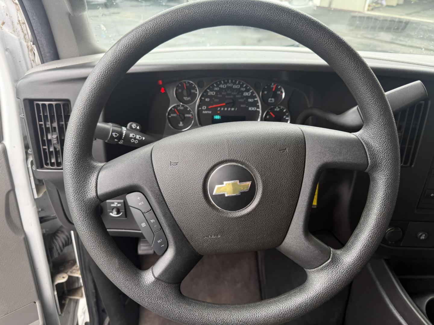2020 White /Gray Chevrolet Express LT 3500 Extended (1GAZGPFG9L1) with an 6.0L V8 OHV 16V FFV engine, 6A transmission, located at 547 E. Main St., Orwell, OH, 44076, (440) 437-5893, 41.535435, -80.847855 - Photo#17