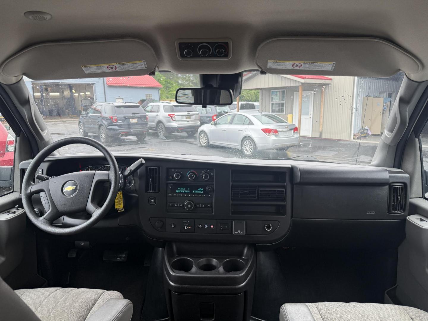 2020 White /Gray Chevrolet Express LT 3500 Extended (1GAZGPFG9L1) with an 6.0L V8 OHV 16V FFV engine, 6A transmission, located at 547 E. Main St., Orwell, OH, 44076, (440) 437-5893, 41.535435, -80.847855 - Photo#31