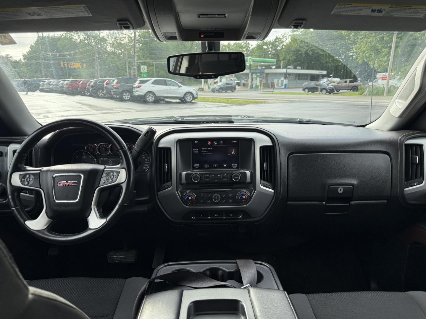 2014 Black /Black GMC Sierra 1500 SLE Double Cab 4WD (1GTV2UEC3EZ) with an 5.3L V8 OHV 16V engine, 6-Speed Automatic transmission, located at 11115 Chardon Rd. , Chardon, OH, 44024, (440) 214-9705, 41.580246, -81.241943 - Fresh Trade Alert ---- This 2014 GMC Sierra 1500 SLE Double Cab is a capable and feature rich truck. Powered by a 5.3 EcoTec 3 engine, 6 speed automatic transmission and 3.42 gearing this truck is rated to tow a very respectable 9,200 pounds. On the inside you get a power drivers seat, and dual zone - Photo#29
