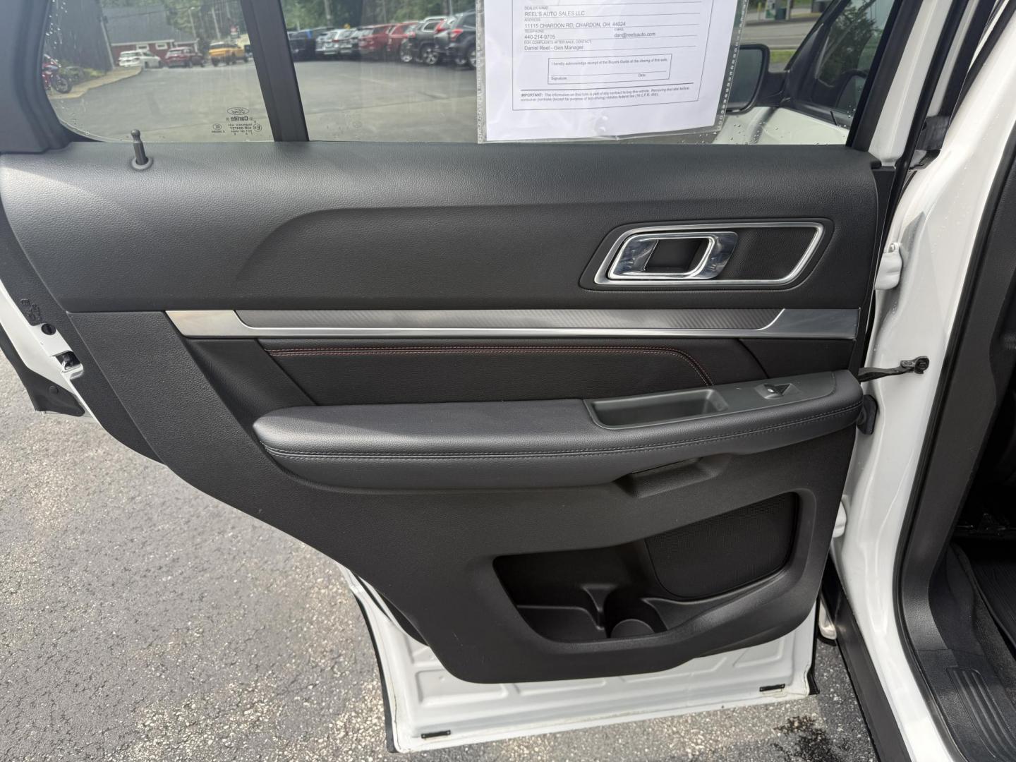 2018 White /Black Ford Explorer Sport 4WD (1FM5K8GT8JG) with an 3.5L V6 DOHC 24V Twin Turbo engine, 6A transmission, located at 11115 Chardon Rd. , Chardon, OH, 44024, (440) 214-9705, 41.580246, -81.241943 - This One Owner 2018 Ford Explorer Sport 4WD with the 3.5L Twin Turbo EcoBoost V6 engine combines powerful performance and luxury, accelerating from 0-60 mph in just 6.0 seconds and offering a robust 5,000-pound towing capacity. It features a premium leather interior with heated and cooled front seat - Photo#36