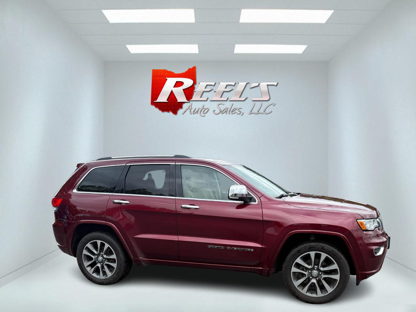 2017 Red /Tan Jeep Grand Cherokee Overland 4WD (1C4RJFCG8HC) with an 3.6L V6 DOHC 24V engine, 8A transmission, located at 547 E. Main St., Orwell, OH, 44076, (440) 437-5893, 41.535435, -80.847855 - This 2017 Jeep Grand Cherokee Overland 4WD, powered by a 3.6L Pentastar V6 and 8-speed automatic transmission, offers luxury and capability with features like leather interior, power/heated/cooled front seats, heated rear seats, a premium 825-watt 19-speaker Harman Kardon sound system, dual-pane pan - Photo#45