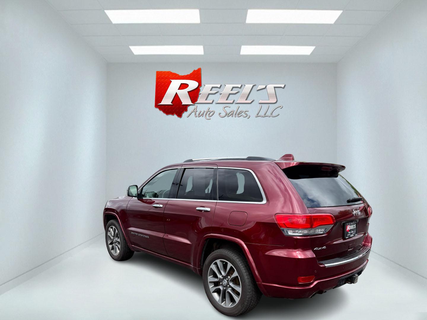 2017 Red /Tan Jeep Grand Cherokee Overland 4WD (1C4RJFCG8HC) with an 3.6L V6 DOHC 24V engine, 8A transmission, located at 547 E. Main St., Orwell, OH, 44076, (440) 437-5893, 41.535435, -80.847855 - This 2017 Jeep Grand Cherokee Overland 4WD, powered by a 3.6L Pentastar V6 and 8-speed automatic transmission, offers luxury and capability with features like leather interior, power/heated/cooled front seats, heated rear seats, a premium 825-watt 19-speaker Harman Kardon sound system, dual-pane pan - Photo#48