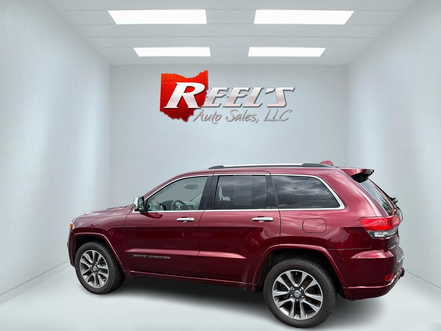 2017 Red /Tan Jeep Grand Cherokee Overland 4WD (1C4RJFCG8HC) with an 3.6L V6 DOHC 24V engine, 8A transmission, located at 547 E. Main St., Orwell, OH, 44076, (440) 437-5893, 41.535435, -80.847855 - This 2017 Jeep Grand Cherokee Overland 4WD, powered by a 3.6L Pentastar V6 and 8-speed automatic transmission, offers luxury and capability with features like leather interior, power/heated/cooled front seats, heated rear seats, a premium 825-watt 19-speaker Harman Kardon sound system, dual-pane pan - Photo#49