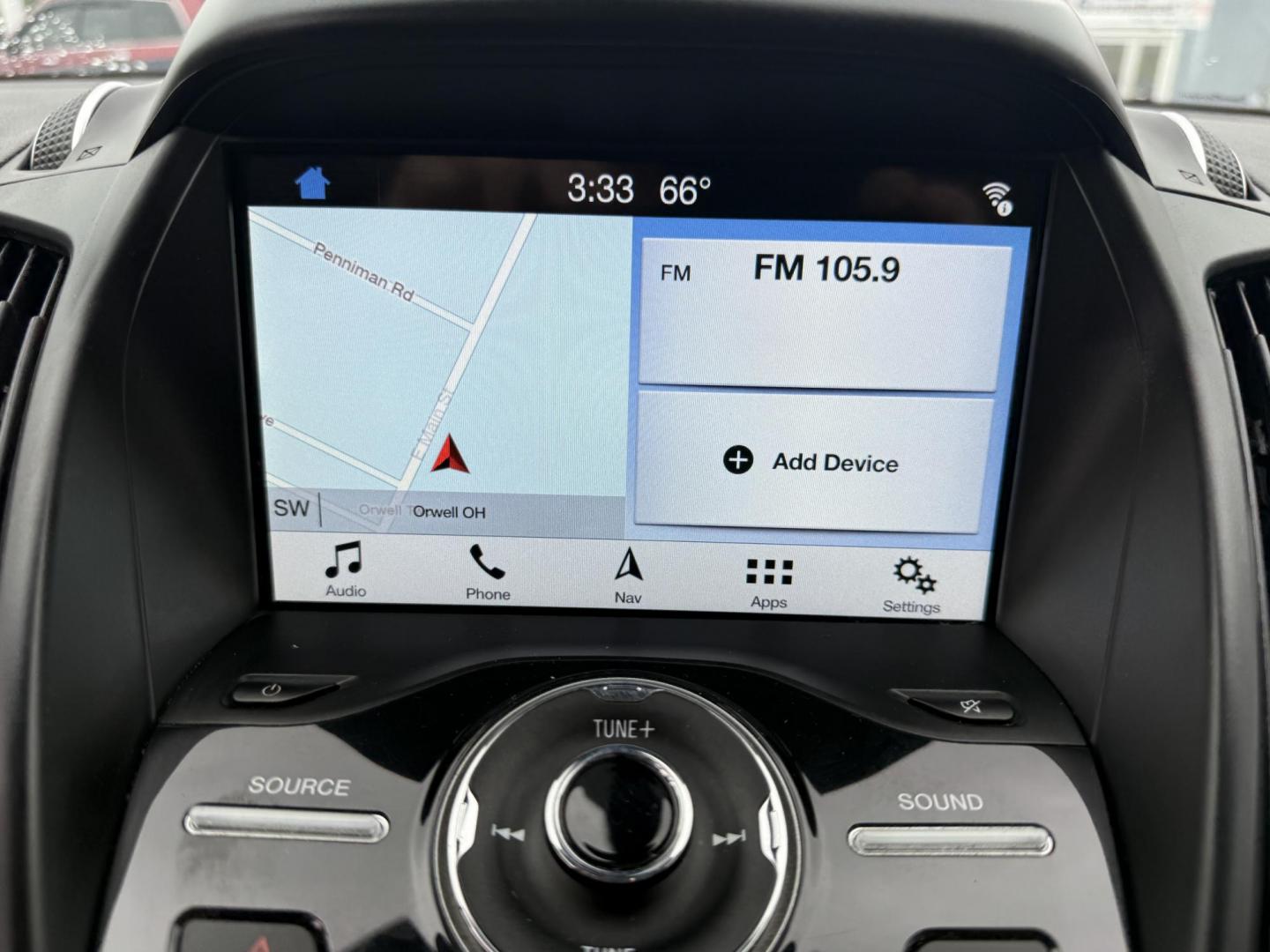 2019 Black /Black Ford Escape Titanium 4WD (1FMCU9J95KU) with an 2.0L I4 DOHC 16V TURBO engine, 6 Speed Auto transmission, located at 547 E. Main St., Orwell, OH, 44076, (440) 437-5893, 41.535435, -80.847855 - Photo#16
