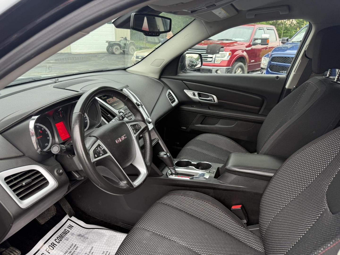 2017 Black /Black GMC Terrain SLE2 AWD (2GKFLTEK9H6) with an 2.4L I4 DOHC 16V engine, 6A transmission, located at 11115 Chardon Rd. , Chardon, OH, 44024, (440) 214-9705, 41.580246, -81.241943 - This 2017 GMC Terrain SLE-2 AWD with the 2.4L I4 EcoTec engine offers a balanced mix of efficiency and comfort, achieving approximately 28 MPG on the highway. It features a 6-speed automatic transmission, ECO mode for fuel savings, a 7.0-inch touchscreen with backup camera, remote start, single-zone - Photo#8
