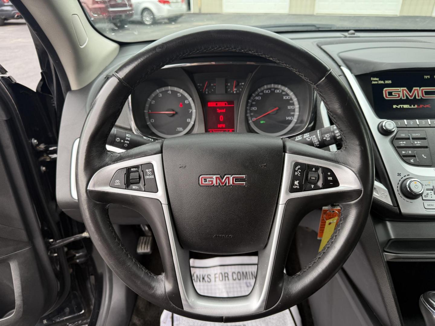2017 Black /Black GMC Terrain SLE2 AWD (2GKFLTEK9H6) with an 2.4L I4 DOHC 16V engine, 6A transmission, located at 11115 Chardon Rd. , Chardon, OH, 44024, (440) 214-9705, 41.580246, -81.241943 - This 2017 GMC Terrain SLE-2 AWD with the 2.4L I4 EcoTec engine offers a balanced mix of efficiency and comfort, achieving approximately 28 MPG on the highway. It features a 6-speed automatic transmission, ECO mode for fuel savings, a 7.0-inch touchscreen with backup camera, remote start, single-zone - Photo#15