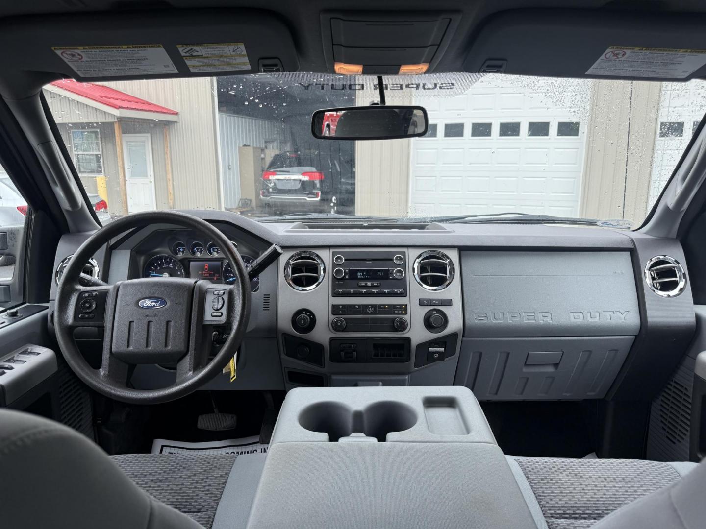 2015 Black /Gray Ford F-350 SD XLT Crew Cab 4WD (1FT8W3B66FE) with an 6.2L V8 OHV 16V FFV engine, 6-Speed Automatic transmission, located at 547 E. Main St., Orwell, OH, 44076, (440) 437-5893, 41.535435, -80.847855 - Photo#28