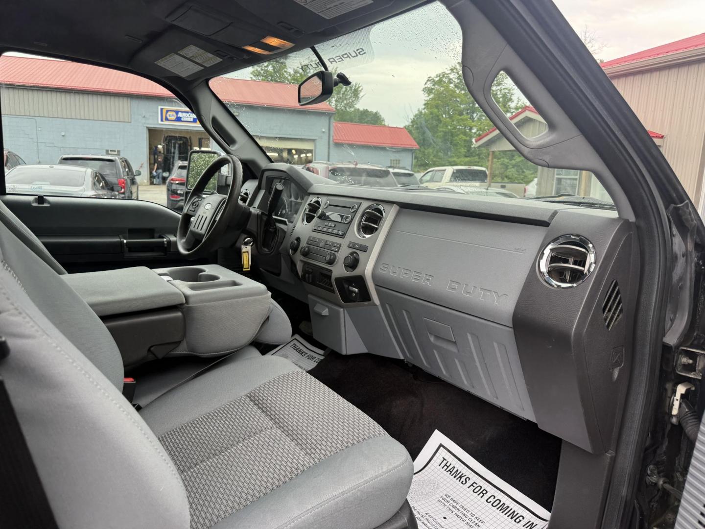 2015 Black /Gray Ford F-350 SD XLT Crew Cab 4WD (1FT8W3B66FE) with an 6.2L V8 OHV 16V FFV engine, 6-Speed Automatic transmission, located at 547 E. Main St., Orwell, OH, 44076, (440) 437-5893, 41.535435, -80.847855 - Photo#31