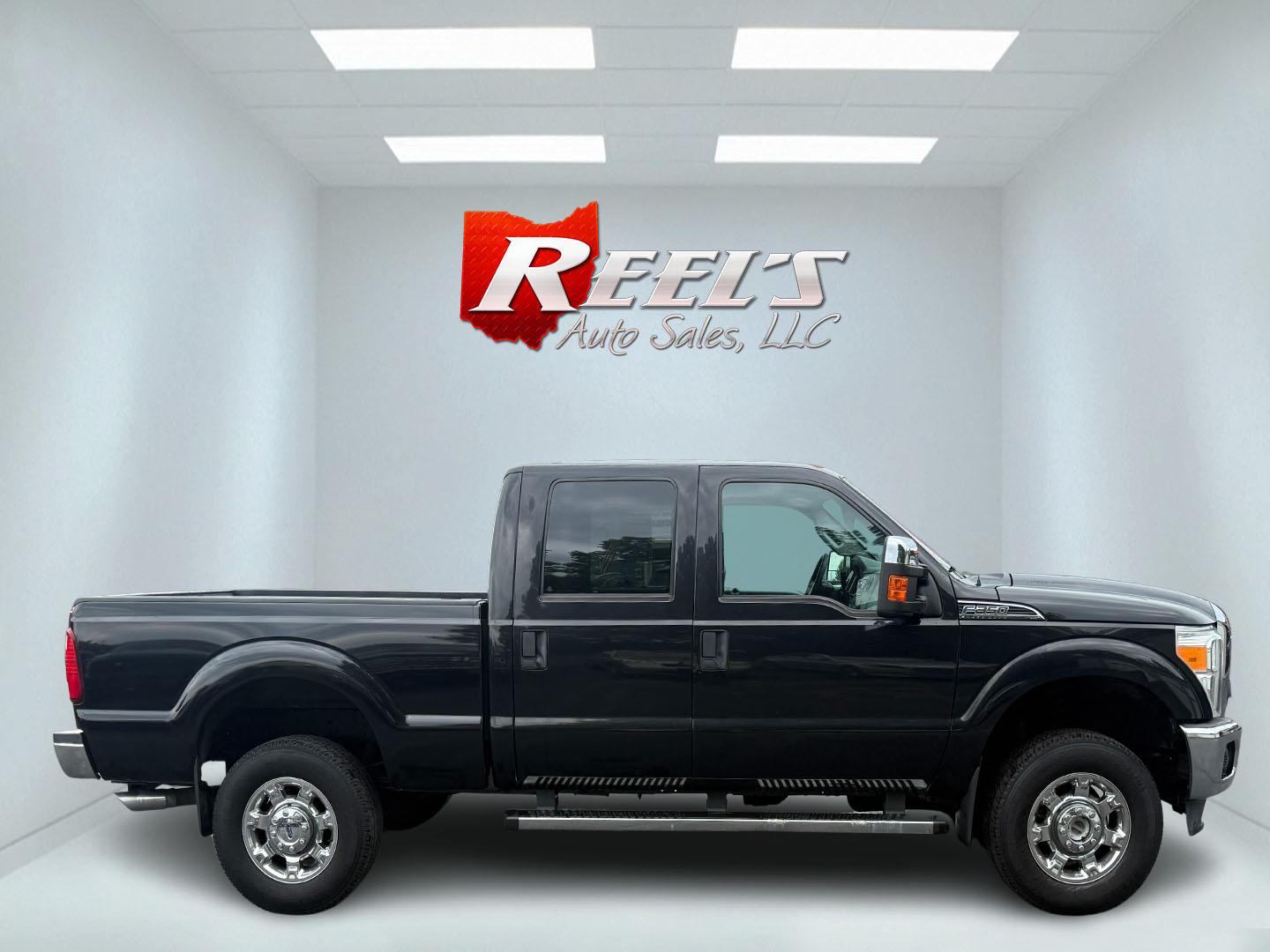 2015 Black /Gray Ford F-350 SD XLT Crew Cab 4WD (1FT8W3B66FE) with an 6.2L V8 OHV 16V FFV engine, 6-Speed Automatic transmission, located at 547 E. Main St., Orwell, OH, 44076, (440) 437-5893, 41.535435, -80.847855 - Photo#36