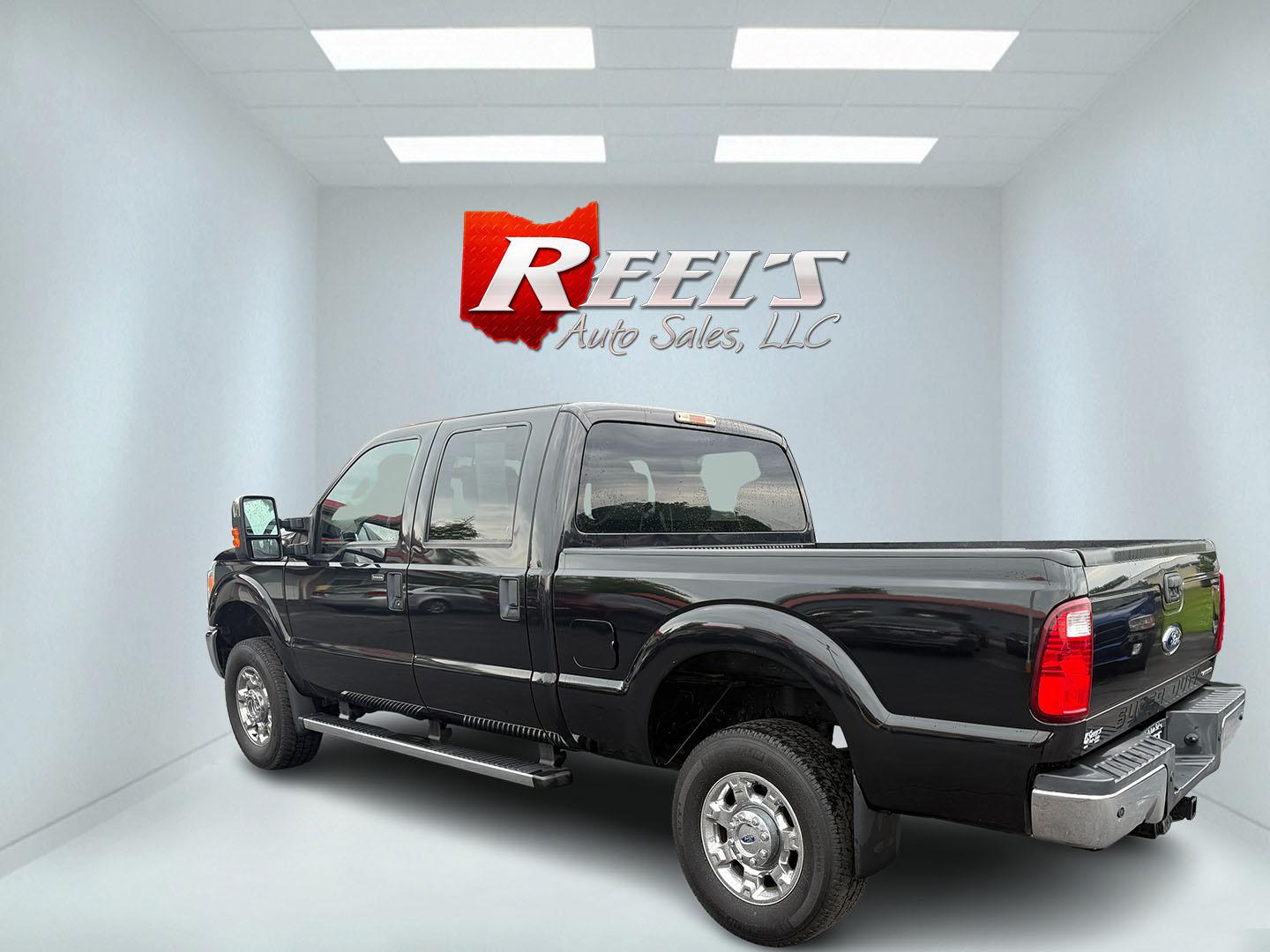 2015 Black /Gray Ford F-350 SD XLT Crew Cab 4WD (1FT8W3B66FE) with an 6.2L V8 OHV 16V FFV engine, 6-Speed Automatic transmission, located at 547 E. Main St., Orwell, OH, 44076, (440) 437-5893, 41.535435, -80.847855 - Photo#39