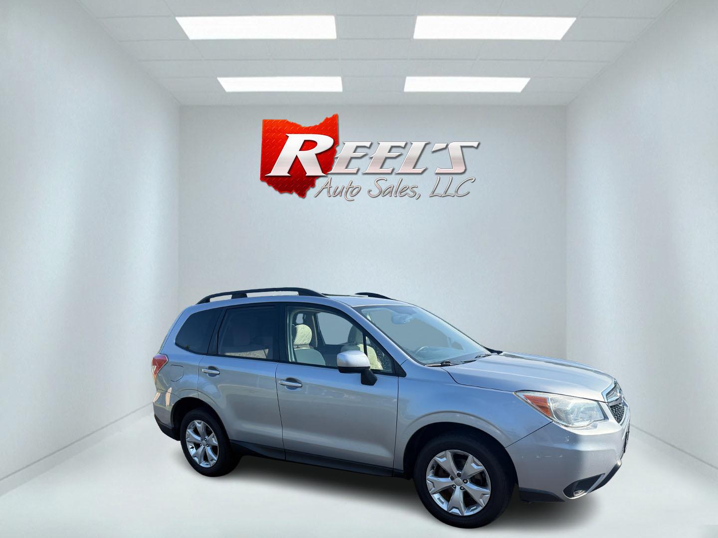 2014 Silver /Gray Subaru Forester 2.5i Premium (JF2SJAEC7EH) with an 2.5L H4 DOHC 16V engine, Automatic transmission, located at 547 E. Main St., Orwell, OH, 44076, (440) 437-5893, 41.535435, -80.847855 - Fresh Local Purchase ----- This 2014 Subaru Forester 2.5i Premium features a 2.5-liter four-cylinder H4 engine paired with Subaru's Symmetrical AWD system, delivering dependable performance and excellent stability across various terrains. It achieves an impressive 31 MPG highway, making it fuel-effi - Photo#35