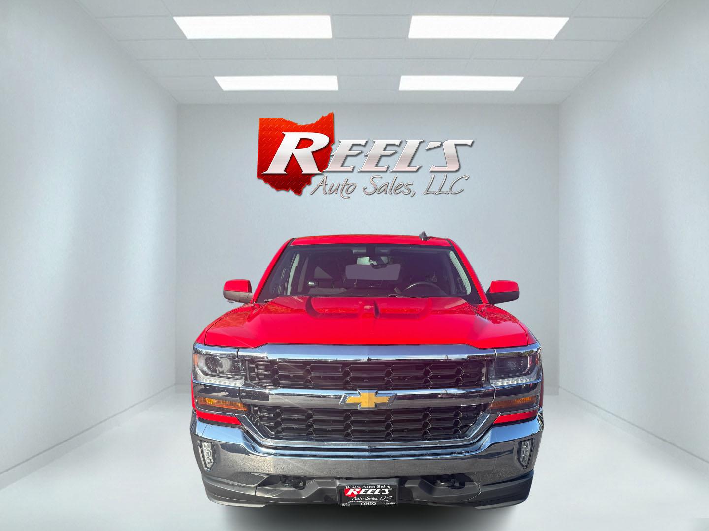 2017 Red /Black Chevrolet Silverado 1500 LT Double Cab 4WD (1GCVKREH4HZ) with an 4.3L V6 OHV 12V FFV engine, 6 Speed Automatic transmission, located at 547 E. Main St., Orwell, OH, 44076, (440) 437-5893, 41.535435, -80.847855 - Photo#1