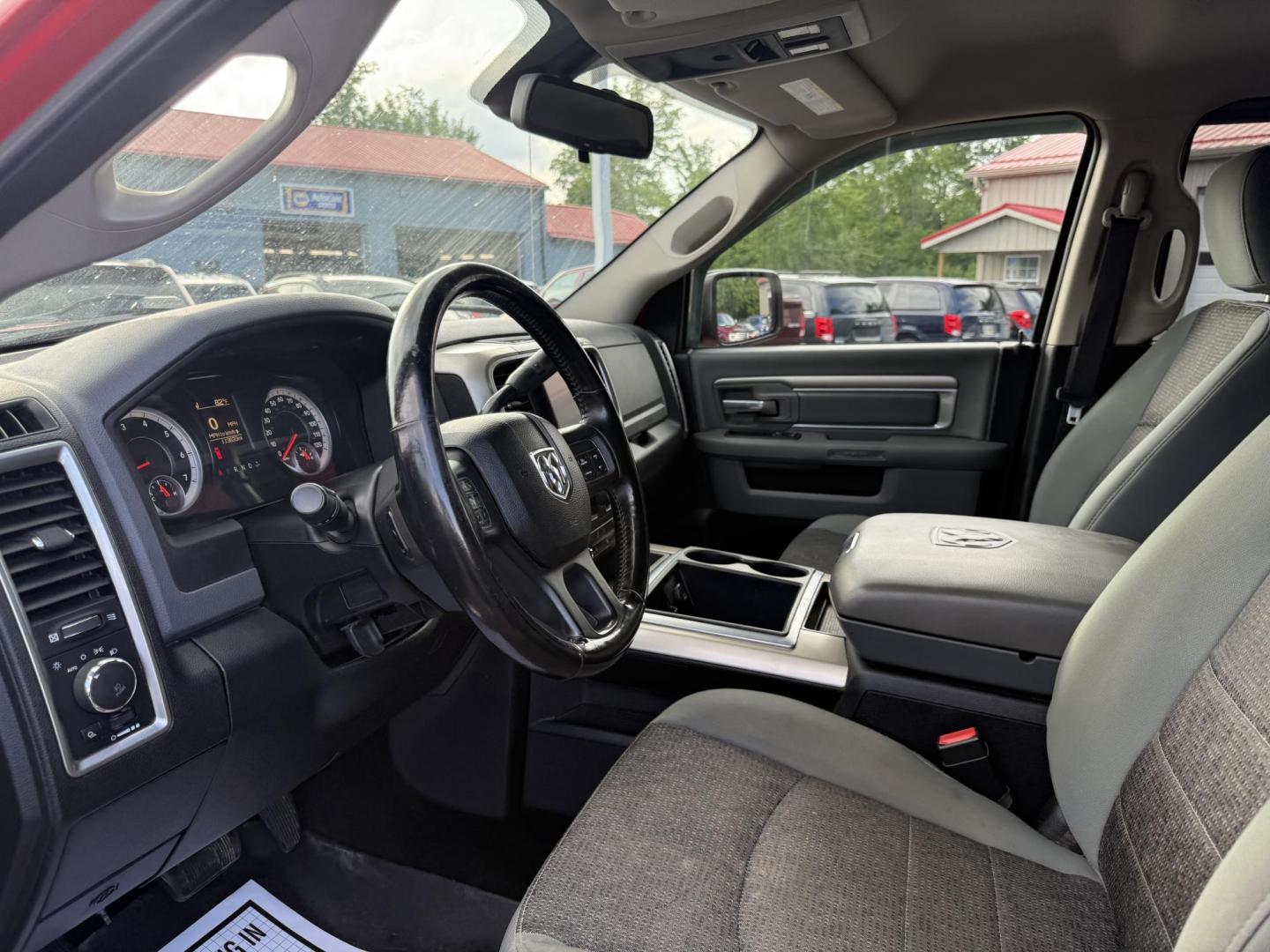 2014 Red /Gray RAM 2500 Big Horn Crew Cab SWB 4WD (3C6UR5DJXEG) with an 6.4L V8 OHV engine, 6-Speed Automatic transmission, located at 547 E. Main St., Orwell, OH, 44076, (440) 437-5893, 41.535435, -80.847855 - Photo#13