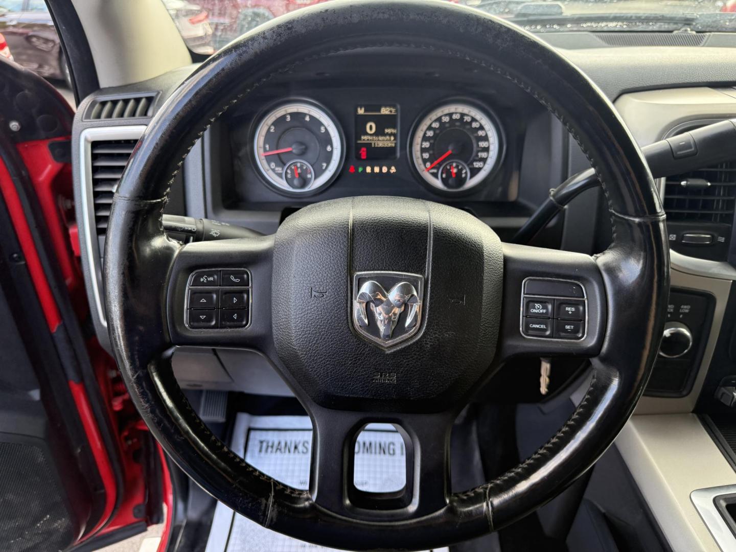 2014 Red /Gray RAM 2500 Big Horn Crew Cab SWB 4WD (3C6UR5DJXEG) with an 6.4L V8 OHV engine, 6-Speed Automatic transmission, located at 547 E. Main St., Orwell, OH, 44076, (440) 437-5893, 41.535435, -80.847855 - Photo#20