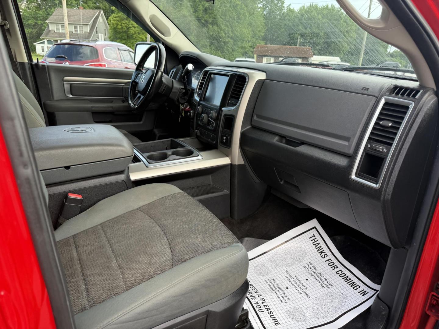 2014 Red /Gray RAM 2500 Big Horn Crew Cab SWB 4WD (3C6UR5DJXEG) with an 6.4L V8 OHV engine, 6-Speed Automatic transmission, located at 547 E. Main St., Orwell, OH, 44076, (440) 437-5893, 41.535435, -80.847855 - Photo#36