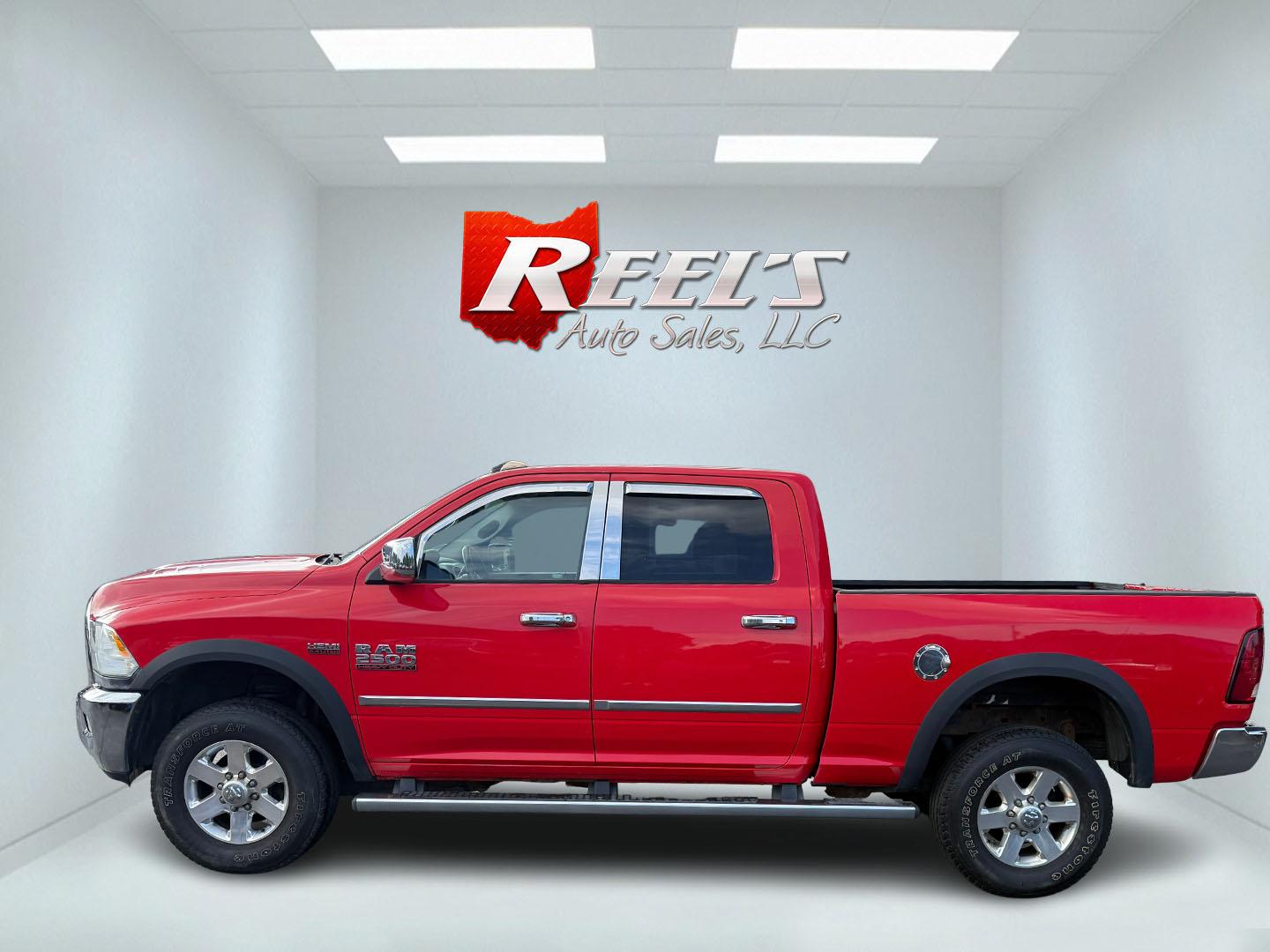 2014 Red /Gray RAM 2500 Big Horn Crew Cab SWB 4WD (3C6UR5DJXEG) with an 6.4L V8 OHV engine, 6-Speed Automatic transmission, located at 547 E. Main St., Orwell, OH, 44076, (440) 437-5893, 41.535435, -80.847855 - Photo#48