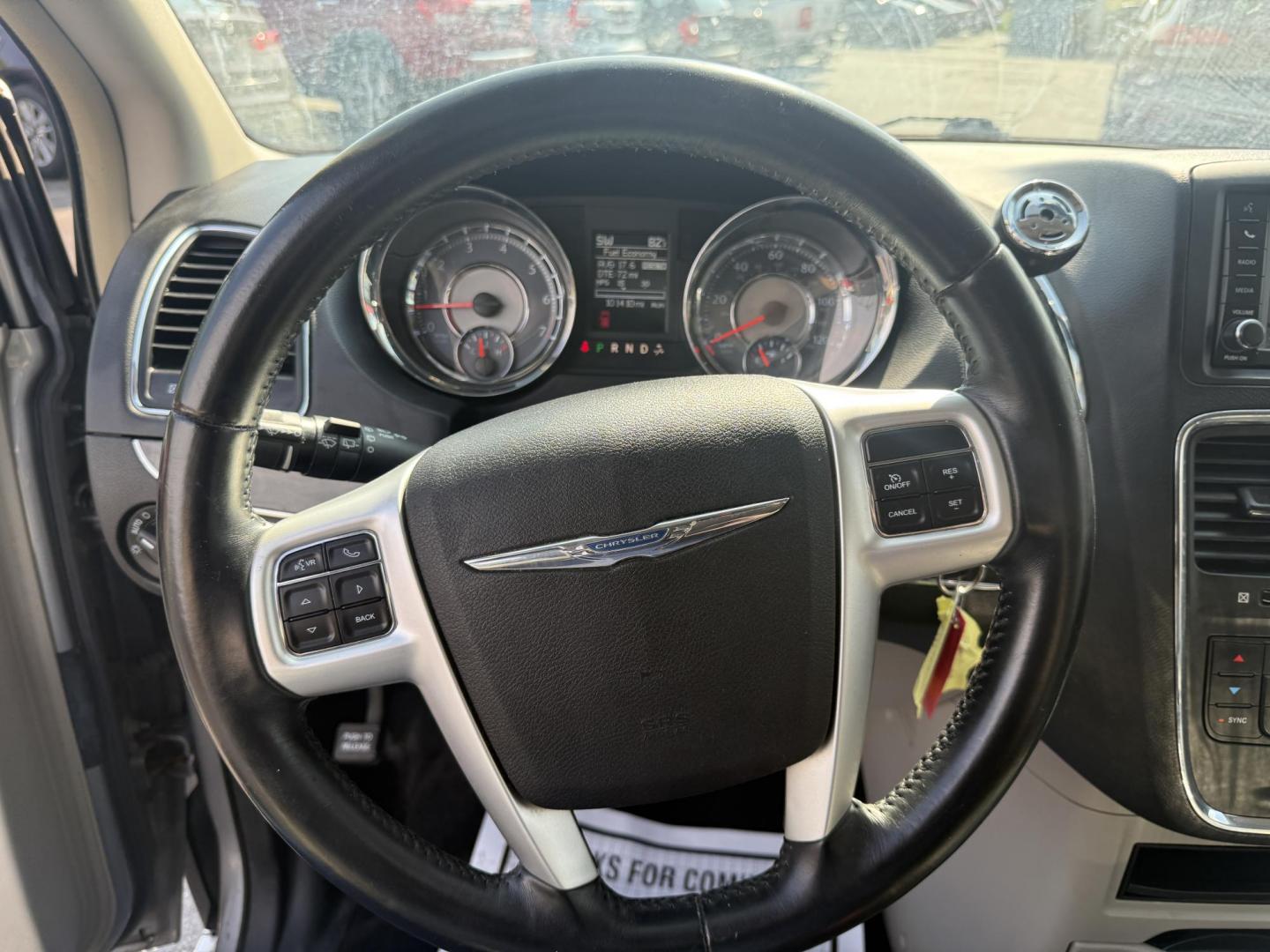 2015 Silver /Black Chrysler Town & Country Touring (2C4RC1BG7FR) with an 3.6L V6 DOHC 24V FFV engine, 6-Speed Automatic transmission, located at 547 E. Main St., Orwell, OH, 44076, (440) 437-5893, 41.535435, -80.847855 - Photo#15