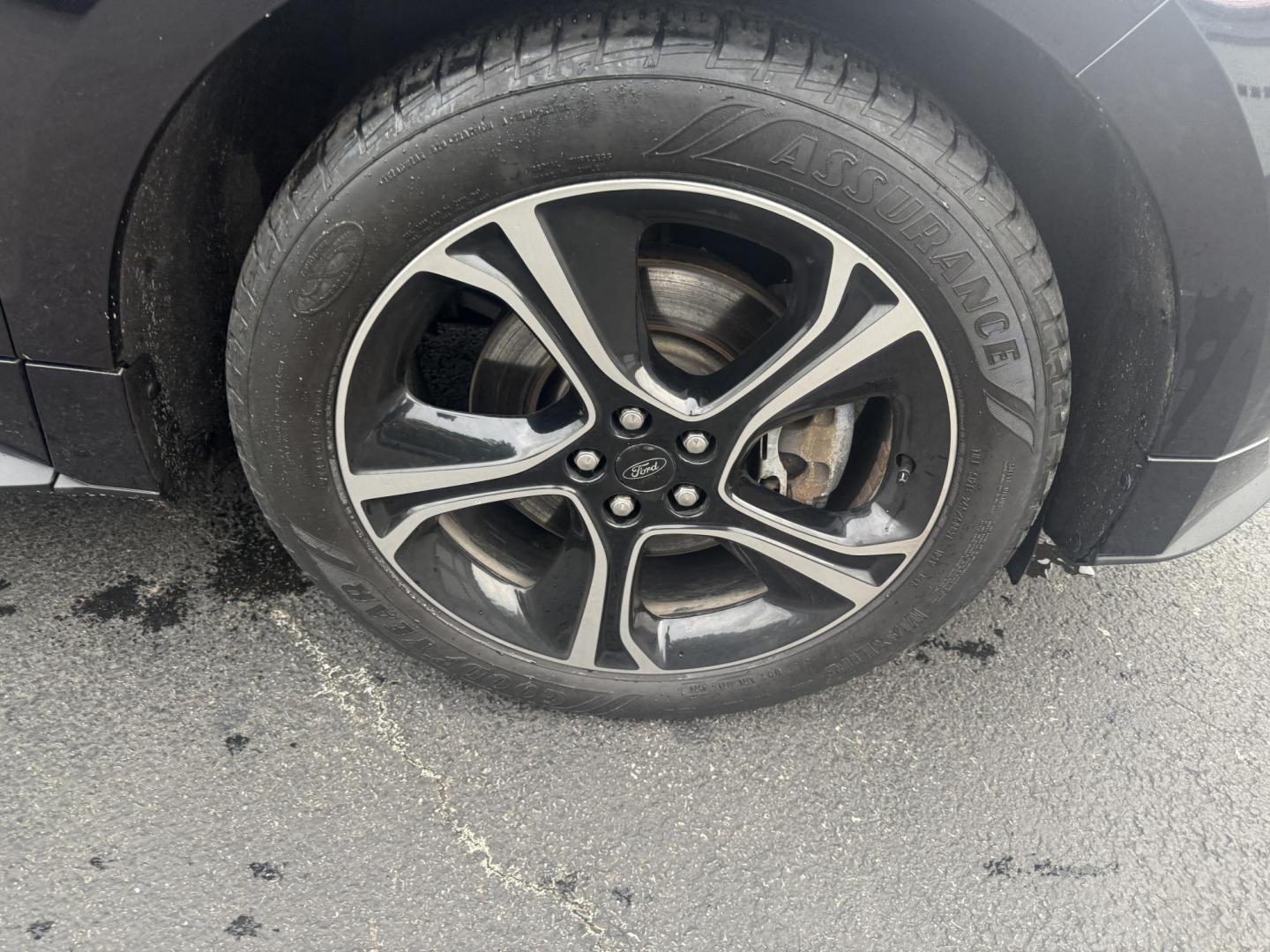 2019 Black /Black Ford Edge ST AWD (2FMPK4AP7KB) with an 2.7L V6 DOCH 24V Twin Turbo engine, 8-Speed Automatic transmission, located at 547 E. Main St., Orwell, OH, 44076, (440) 437-5893, 41.535435, -80.847855 - This 2019 Ford Edge ST AWD is a sporty midsize SUV featuring a 2.7L twin-turbo EcoBoost V6 engine paired with a 8-speed automatic transmission, delivering a robust 0-60 mph time of 5.7 seconds. Inside, it boasts leather and suede heated power front seats, a 12-speaker B&O sound system, an 8-inch tou - Photo#5