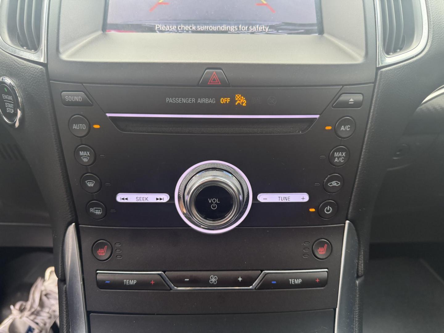 2019 Black /Black Ford Edge ST AWD (2FMPK4AP7KB) with an 2.7L V6 DOCH 24V Twin Turbo engine, 8-Speed Automatic transmission, located at 547 E. Main St., Orwell, OH, 44076, (440) 437-5893, 41.535435, -80.847855 - This 2019 Ford Edge ST AWD is a sporty midsize SUV featuring a 2.7L twin-turbo EcoBoost V6 engine paired with a 8-speed automatic transmission, delivering a robust 0-60 mph time of 5.7 seconds. Inside, it boasts leather and suede heated power front seats, a 12-speaker B&O sound system, an 8-inch tou - Photo#21