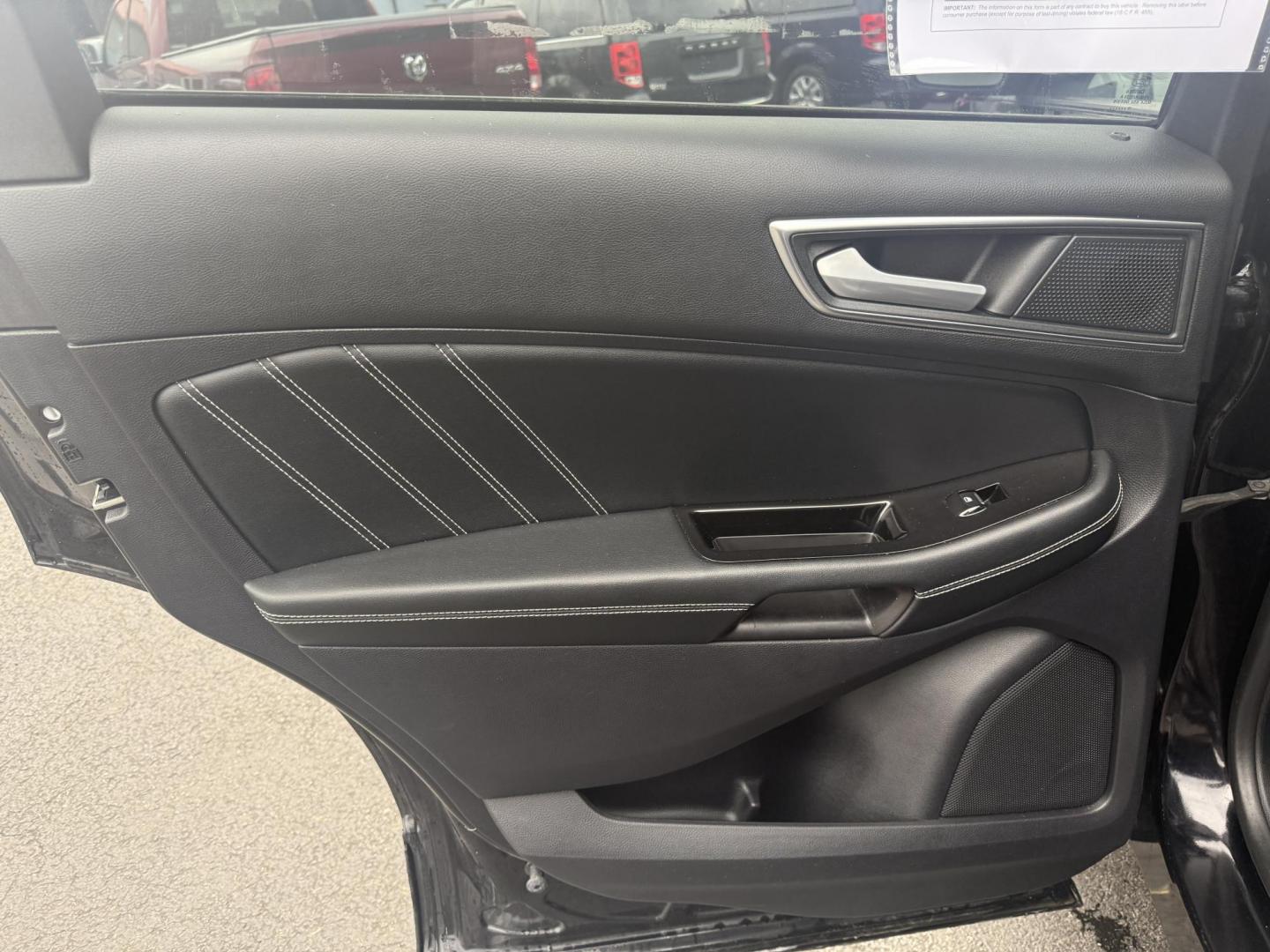 2019 Black /Black Ford Edge ST AWD (2FMPK4AP7KB) with an 2.7L V6 DOCH 24V Twin Turbo engine, 8-Speed Automatic transmission, located at 547 E. Main St., Orwell, OH, 44076, (440) 437-5893, 41.535435, -80.847855 - This 2019 Ford Edge ST AWD is a sporty midsize SUV featuring a 2.7L twin-turbo EcoBoost V6 engine paired with a 8-speed automatic transmission, delivering a robust 0-60 mph time of 5.7 seconds. Inside, it boasts leather and suede heated power front seats, a 12-speaker B&O sound system, an 8-inch tou - Photo#30