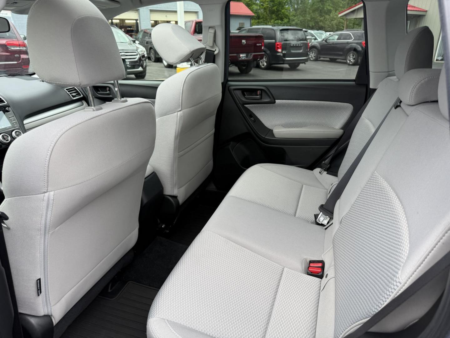 2018 Blue /Gray Subaru Forester 2.5i Premium PZEV CVT (JF2SJAGC3JH) with an 2.5L H4 DOHC 16V engine, Automatic transmission, located at 547 E. Main St., Orwell, OH, 44076, (440) 437-5893, 41.535435, -80.847855 - This well equipped One Owner 2018 Subaru Forester 2.5i Premium features the efficient 2.5-liter H4 engine, Symmetrical AWD with X-Mode, and an impressive 32 MPG highway rating; highlights include EyeSight Driver-Assist, Blind-Spot Monitoring with Rear Cross-Traffic Alert, remote start, heated front - Photo#23