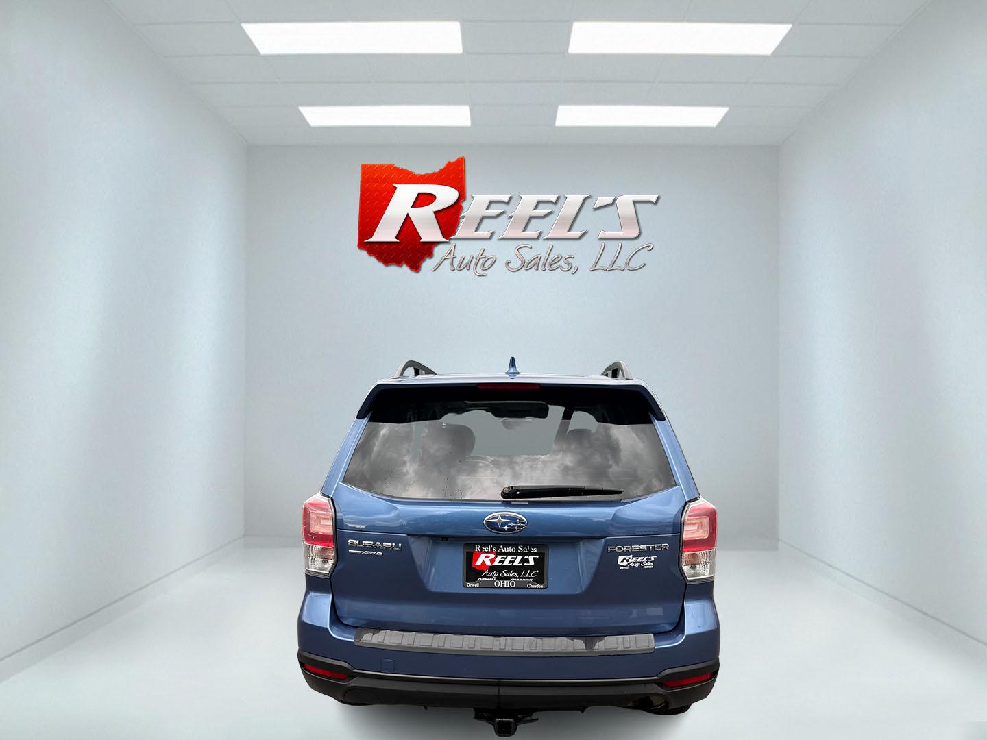 2018 Blue /Gray Subaru Forester 2.5i Premium PZEV CVT (JF2SJAGC3JH) with an 2.5L H4 DOHC 16V engine, Automatic transmission, located at 547 E. Main St., Orwell, OH, 44076, (440) 437-5893, 41.535435, -80.847855 - This well equipped One Owner 2018 Subaru Forester 2.5i Premium features the efficient 2.5-liter H4 engine, Symmetrical AWD with X-Mode, and an impressive 32 MPG highway rating; highlights include EyeSight Driver-Assist, Blind-Spot Monitoring with Rear Cross-Traffic Alert, remote start, heated front - Photo#37