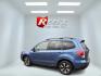 2018 Blue /Gray Subaru Forester 2.5i Premium PZEV CVT (JF2SJAGC3JH) with an 2.5L H4 DOHC 16V engine, Automatic transmission, located at 547 E. Main St., Orwell, OH, 44076, (440) 437-5893, 41.535435, -80.847855 - This well equipped One Owner 2018 Subaru Forester 2.5i Premium features the efficient 2.5-liter H4 engine, Symmetrical AWD with X-Mode, and an impressive 32 MPG highway rating; highlights include EyeSight Driver-Assist, Blind-Spot Monitoring with Rear Cross-Traffic Alert, remote start, heated front - Photo#39