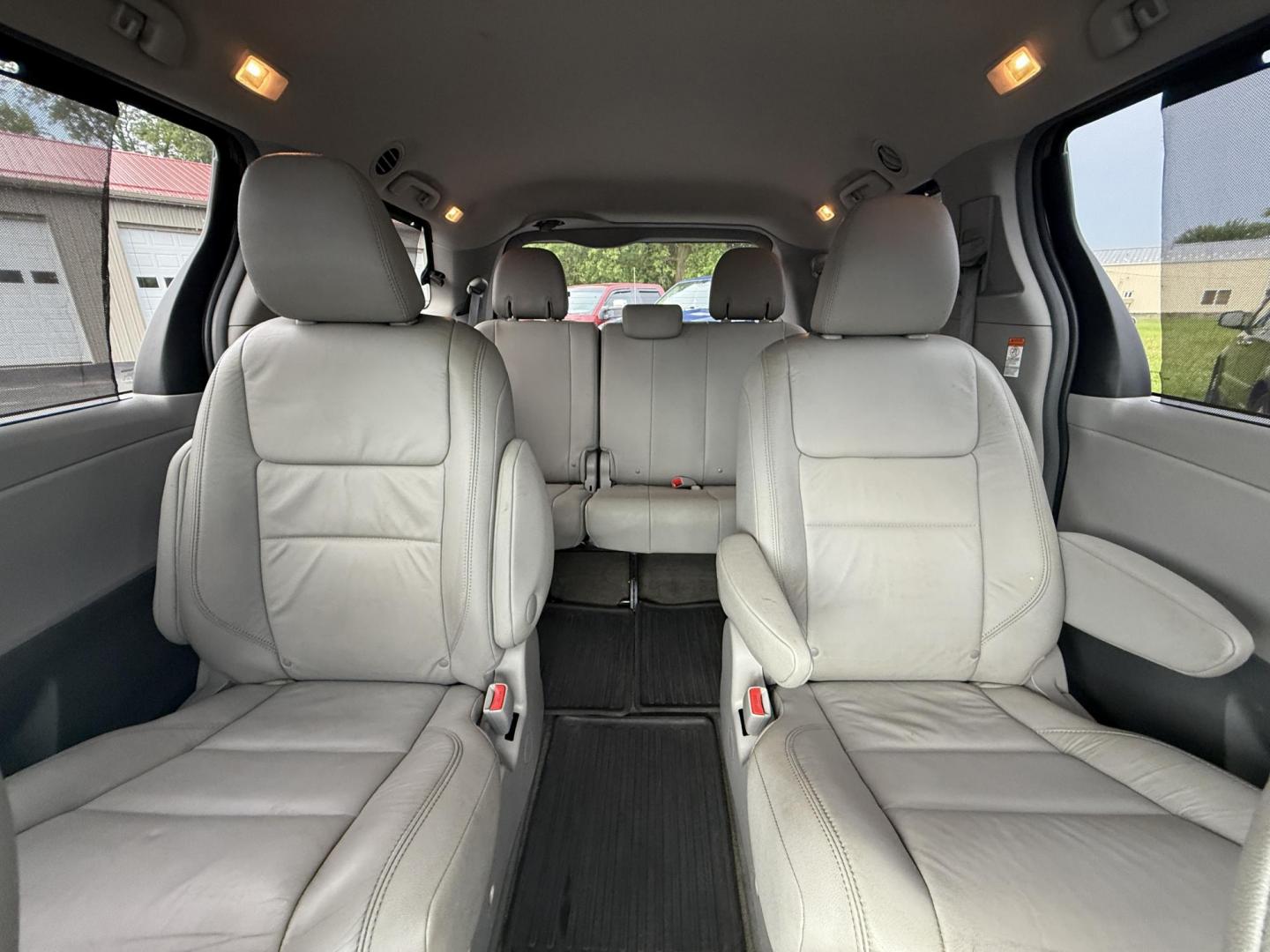 2016 Gray /Gray Toyota Sienna SUV AWD 7-Passenger V6 (5TDDK3DCXGS) with an 3.5L V6 EFI DOHC 24V engine, 6 Speed Auto transmission, located at 547 E. Main St., Orwell, OH, 44076, (440) 437-5893, 41.535435, -80.847855 - This well-appointed 2016 Toyota Sienna XLE AWD boasting the proven 3.5-liter V6 with 6-speed automatic, delivering confident all-weather traction and smooth power for family or cargo runs; upscale touches include leather upholstery, heated front seats, tri-zone automatic climate control, a 7-inch to - Photo#26