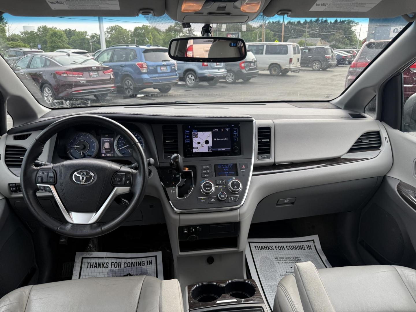 2016 Gray /Gray Toyota Sienna SUV AWD 7-Passenger V6 (5TDDK3DCXGS) with an 3.5L V6 EFI DOHC 24V engine, 6 Speed Auto transmission, located at 547 E. Main St., Orwell, OH, 44076, (440) 437-5893, 41.535435, -80.847855 - This well-appointed 2016 Toyota Sienna XLE AWD boasting the proven 3.5-liter V6 with 6-speed automatic, delivering confident all-weather traction and smooth power for family or cargo runs; upscale touches include leather upholstery, heated front seats, tri-zone automatic climate control, a 7-inch to - Photo#29