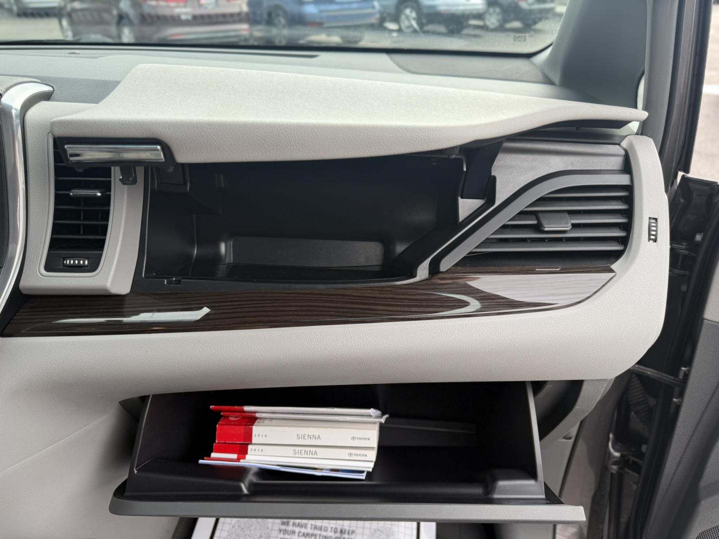2016 Gray /Gray Toyota Sienna SUV AWD 7-Passenger V6 (5TDDK3DCXGS) with an 3.5L V6 EFI DOHC 24V engine, 6 Speed Auto transmission, located at 547 E. Main St., Orwell, OH, 44076, (440) 437-5893, 41.535435, -80.847855 - This well-appointed 2016 Toyota Sienna XLE AWD boasting the proven 3.5-liter V6 with 6-speed automatic, delivering confident all-weather traction and smooth power for family or cargo runs; upscale touches include leather upholstery, heated front seats, tri-zone automatic climate control, a 7-inch to - Photo#36