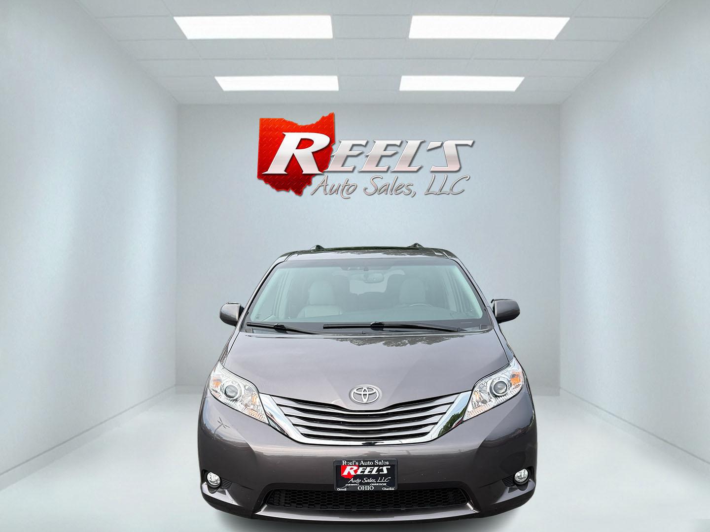 2016 Gray /Gray Toyota Sienna SUV AWD 7-Passenger V6 (5TDDK3DCXGS) with an 3.5L V6 EFI DOHC 24V engine, 6 Speed Auto transmission, located at 547 E. Main St., Orwell, OH, 44076, (440) 437-5893, 41.535435, -80.847855 - This well-appointed 2016 Toyota Sienna XLE AWD boasting the proven 3.5-liter V6 with 6-speed automatic, delivering confident all-weather traction and smooth power for family or cargo runs; upscale touches include leather upholstery, heated front seats, tri-zone automatic climate control, a 7-inch to - Photo#1