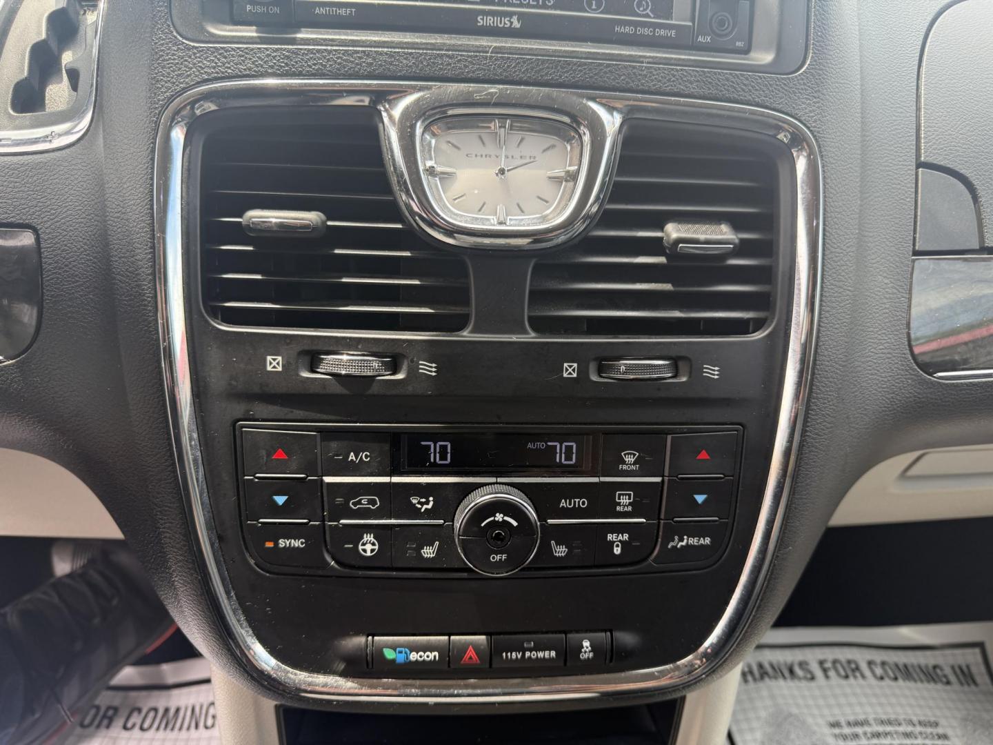 2014 Gray /Black Chrysler Town & Country Touring-L (2C4RC1CG0ER) with an 3.6L V6 DOHC 24V FFV engine, 6-Speed Automatic transmission, located at 547 E. Main St., Orwell, OH, 44076, (440) 437-5893, 41.535435, -80.847855 - This One Owner 2014 Chrysler Town & Country Touring-L powered by the smooth 3.6-liter Pentastar V6 and 6-speed automatic, combining family comfort with refined safety; enjoy leather upholstery, power/heated front seats, heated second-row seats, tri-zone automatic climate control, a rear entertainmen - Photo#26