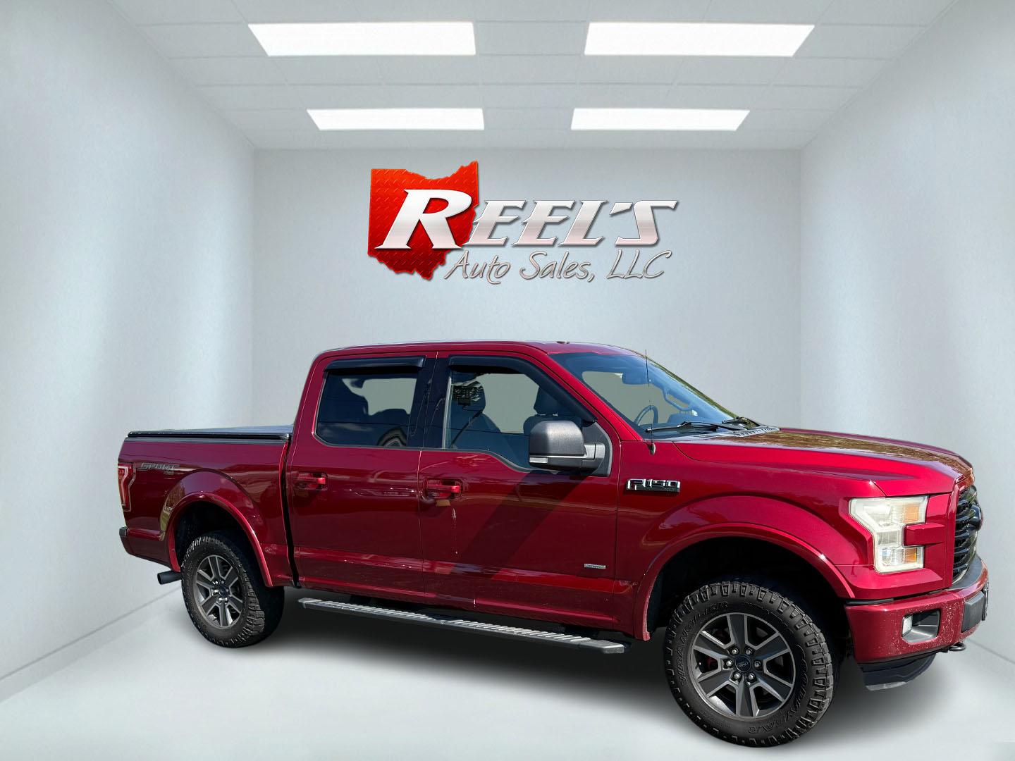 2016 Red /Black Ford F-150 XLT SuperCrew 5.5-ft. Bed 4WD (1FTEW1EP6GF) with an 2.7L V6 DOHC 24V TWIN TURBO engine, 6A transmission, located at 11115 Chardon Rd. , Chardon, OH, 44024, (440) 214-9705, 41.580246, -81.241943 - This 2016 Ford F-150 XLT Crew Cab 4WD is a versatile full-size pickup equipped with a 2.7L twin-turbo EcoBoost V6 engine and 6-speed automatic transmission, delivering strong performance with an impressive 23 MPG highway. This XLT trim offers comfort and convenience features such as power front seat - Photo#38