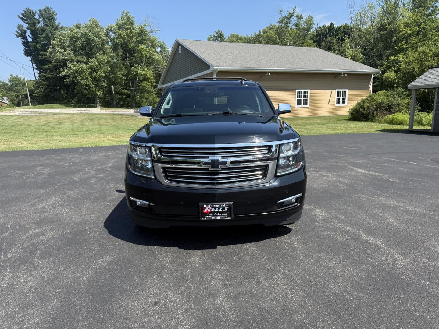 2016 Black /Black Chevrolet Suburban LTZ 4WD (1GNSKJKC6GR) with an 5.3L V8 OHV 16V engine, 6A transmission, located at 11115 Chardon Rd. , Chardon, OH, 44024, (440) 214-9705, 41.580246, -81.241943 - This 2016 Chevrolet Suburban LTZ 4WD is a full-size SUV powered by a 5.3L EcoTec3 V8 engine paired with a 6-speed automatic transmission and 3.42 rear axle gearing, offering an 8,000-pound towing capacity. It features a luxurious leather interior with heated and cooled front seats, heated second-row - Photo#1