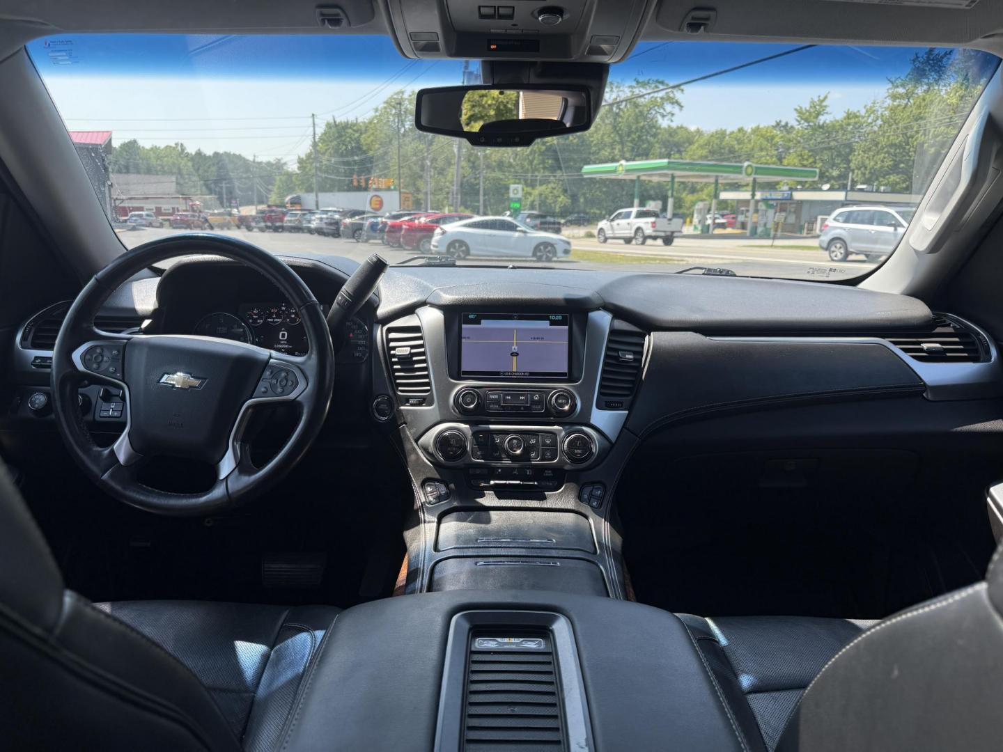 2016 Black /Black Chevrolet Suburban LTZ 4WD (1GNSKJKC6GR) with an 5.3L V8 OHV 16V engine, 6A transmission, located at 11115 Chardon Rd. , Chardon, OH, 44024, (440) 214-9705, 41.580246, -81.241943 - This 2016 Chevrolet Suburban LTZ 4WD is a full-size SUV powered by a 5.3L EcoTec3 V8 engine paired with a 6-speed automatic transmission and 3.42 rear axle gearing, offering an 8,000-pound towing capacity. It features a luxurious leather interior with heated and cooled front seats, heated second-row - Photo#33