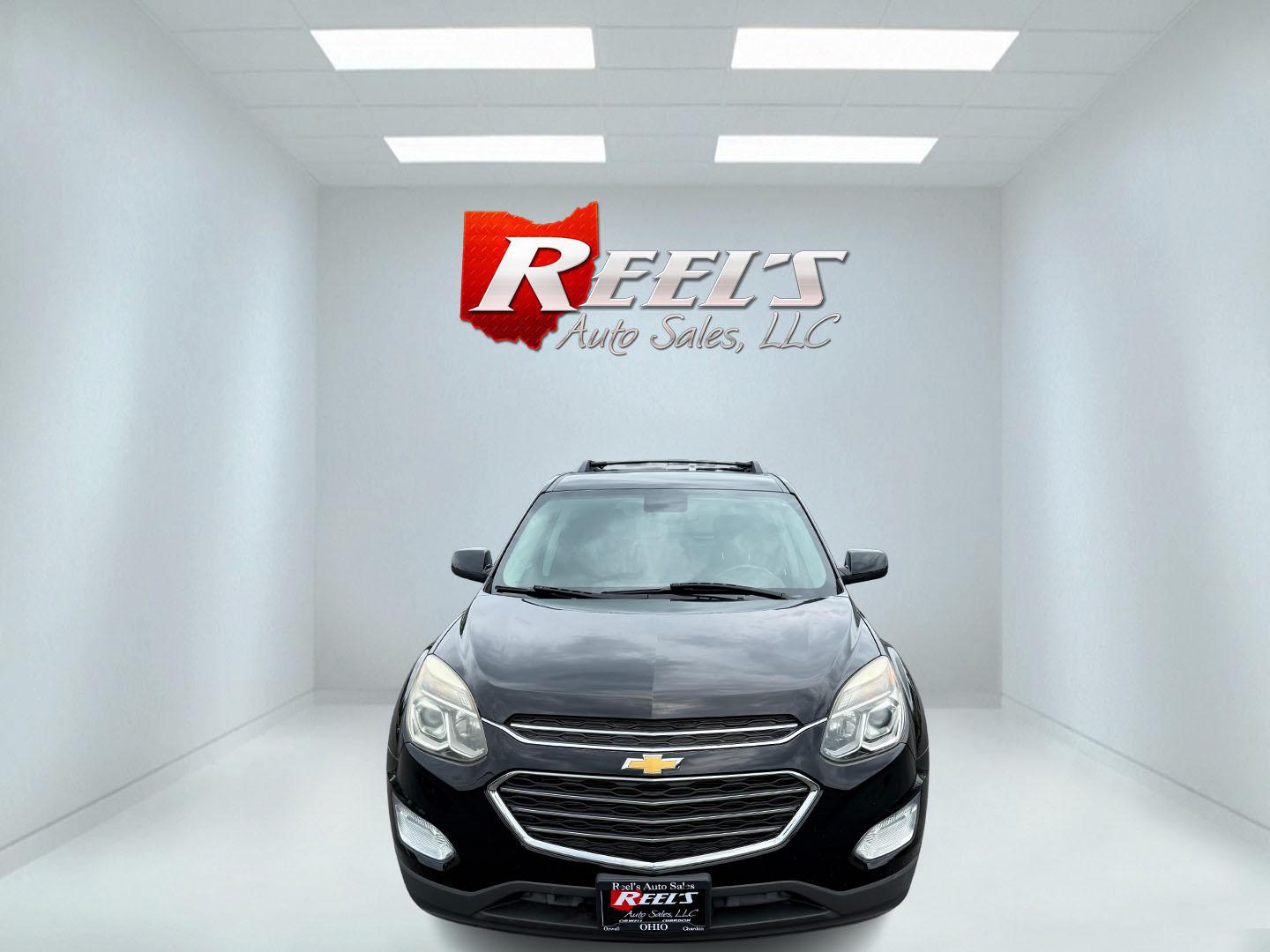 2017 Black /Black Chevrolet Equinox LT AWD (2GNFLFEK2H6) with an 2.4L I4 DOHC 16V engine, 6A transmission, located at 11115 Chardon Rd. , Chardon, OH, 44024, (440) 214-9705, 41.580246, -81.241943 - This 2017 Chevrolet Equinox LT AWD is a compact SUV powered by a 2.4L EcoTec I4 engine paired with a 6-speed automatic transmission, delivering up to 28 MPG on the highway. It features a 7-inch touchscreen with a backup camera, single-zone automatic climate control, heated front seats, a power drive - Photo#1