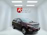 2017 Burgundy /Black Ford Edge SEL AWD (2FMPK4J99HB) with an 2.0L L4 DOHC 16V engine, 6A transmission, located at 11115 Chardon Rd. , Chardon, OH, 44024, (440) 214-9705, 41.580246, -81.241943 - This 2017 Ford Edge SEL AWD is a midsize SUV featuring a turbocharged 2.0L EcoBoost I4 engine and a 6-speed automatic transmission, achieving up to 27 MPG on the highway. It offers a premium leather interior with heated front seats, a power panoramic moonroof, an 8-inch touchscreen with navigation, - Photo#2