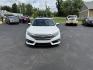 2017 White /Gray Honda Civic Touring Coupe CVT (2HGFC3B99HH) with an 1.5L I4 DOHC 16V Turbo engine, Automatic transmission, located at 11115 Chardon Rd. , Chardon, OH, 44024, (440) 214-9705, 41.580246, -81.241943 - FRESH TRADE ALERT ---- This 2017 Honda Civic Touring Coupe features a turbocharged 1.5L I4 engine, achieving an impressive 40 MPG highway, and comes equipped with a leather interior, heated front seats, dual-zone automatic climate control, and a 7-inch touchscreen supporting Apple CarPlay and Androi - Photo#1