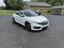2017 White /Gray Honda Civic Touring Coupe CVT (2HGFC3B99HH) with an 1.5L I4 DOHC 16V Turbo engine, Automatic transmission, located at 11115 Chardon Rd. , Chardon, OH, 44024, (440) 214-9705, 41.580246, -81.241943 - FRESH TRADE ALERT ---- This 2017 Honda Civic Touring Coupe features a turbocharged 1.5L I4 engine, achieving an impressive 40 MPG highway, and comes equipped with a leather interior, heated front seats, dual-zone automatic climate control, and a 7-inch touchscreen supporting Apple CarPlay and Androi - Photo#2