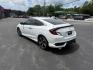 2017 White /Gray Honda Civic Touring Coupe CVT (2HGFC3B99HH) with an 1.5L I4 DOHC 16V Turbo engine, Automatic transmission, located at 11115 Chardon Rd. , Chardon, OH, 44024, (440) 214-9705, 41.580246, -81.241943 - FRESH TRADE ALERT ---- This 2017 Honda Civic Touring Coupe features a turbocharged 1.5L I4 engine, achieving an impressive 40 MPG highway, and comes equipped with a leather interior, heated front seats, dual-zone automatic climate control, and a 7-inch touchscreen supporting Apple CarPlay and Androi - Photo#9