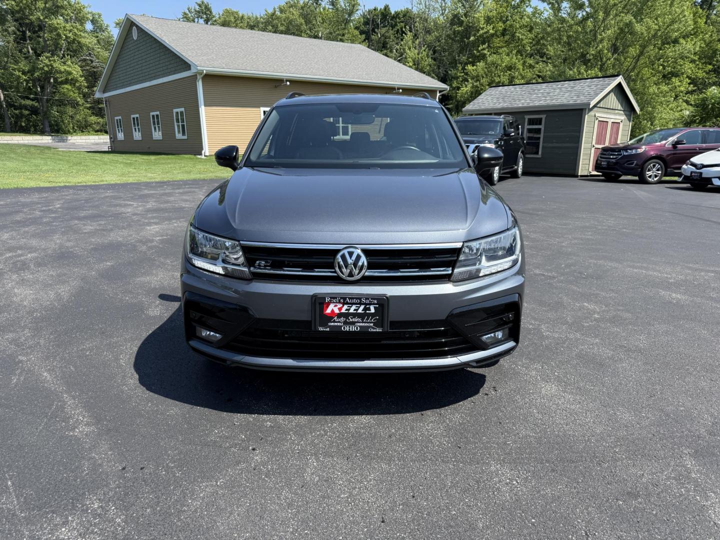 2021 Gray /Black Volkswagen Tiguan SE 4Motion AWD (3VV2B7AX7MM) with an 2.0L I4 DOHC 16V TURBO engine, 8A transmission, located at 11115 Chardon Rd. , Chardon, OH, 44024, (440) 214-9705, 41.580246, -81.241943 - Photo#1