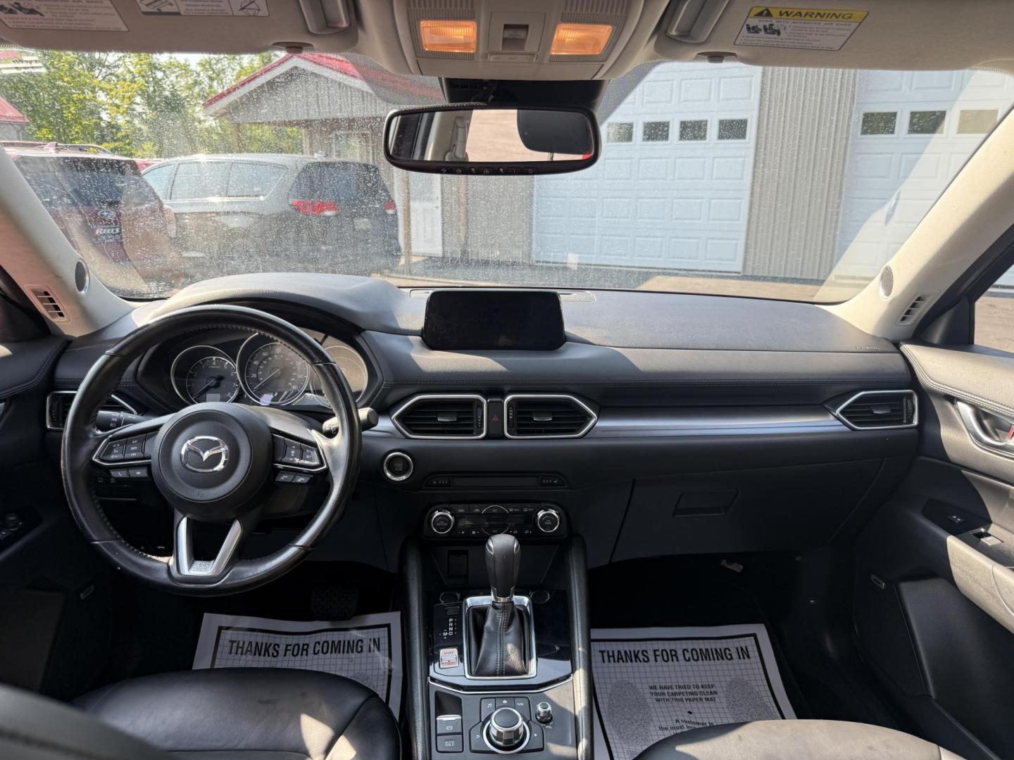 2018 Red /Black Mazda CX-5 Touring AWD (JM3KFBCM9J0) with an 2.5L I4 DOHC 16V engine, 6 Speed Automatic transmission, located at 547 E. Main St., Orwell, OH, 44076, (440) 437-5893, 41.535435, -80.847855 - This 2018 Mazda CX-5 Touring AWD with a 2.5L I4 engine and 6-speed automatic transmission offers a well-rounded package, delivering up to 30 MPG on the highway. It comes equipped with advanced safety features like Blind Spot Monitoring, Rear Cross Traffic Alert, and Adaptive Cruise Control, enhancin - Photo#28