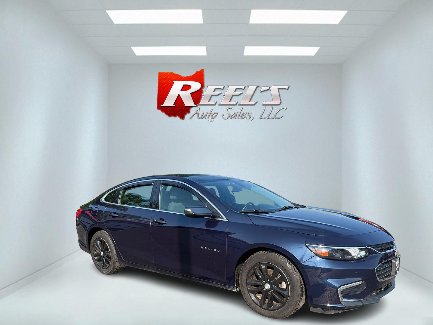 2017 Blue /Black Chevrolet Malibu 1LT (1G1ZE5ST3HF) with an 1.5L I4 DOHC 16V TURBO engine, 6-Speed Automatic transmission, located at 547 E. Main St., Orwell, OH, 44076, (440) 437-5893, 41.535435, -80.847855 - This 2017 Chevrolet Malibu LT features a turbocharged 1.5L EcoTec I4 engine paired with a 6-speed automatic transmission, delivering impressive fuel efficiency of up to 36 MPG on the highway. It comes equipped with daytime running lights, dusk-sensing headlights, a power driver’s seat, remote star - Photo#33