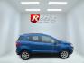 2018 Blue /Black Ford EcoSport SE (MAJ3P1TEXJC) with an 1.0L I3 Turbo engine, 6-Speed Automatic transmission, located at 11115 Chardon Rd. , Chardon, OH, 44024, (440) 214-9705, 41.580246, -81.241943 - This One Owner 2018 Ford EcoSport SE FWD is a compact SUV equipped with a 1.0-liter I3 turbocharged EcoBoost engine, paired with a 6-speed automatic transmission, offering an estimated 29 MPG on the highway. It features a range of convenient amenities including a power driver’s seat, single-zone a - Photo#44