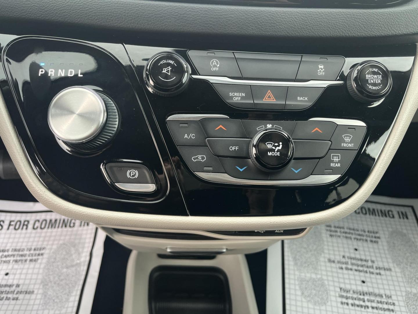 2017 Blue /Black Chrysler Pacifica Touring (2C4RC1DG8HR) with an 3.6L V6 DOHC 24V engine, 9A transmission, located at 547 E. Main St., Orwell, OH, 44076, (440) 437-5893, 41.535435, -80.847855 - This 2017 Chrysler Pacifica Touring is a versatile minivan powered by a 3.6-liter Pentastar V6 engine paired with a 9-speed automatic transmission, offering an impressive 28 MPG on the highway. It features a range of convenient amenities including a power driver’s seat, power liftgate, an 8.4-inch - Photo#13