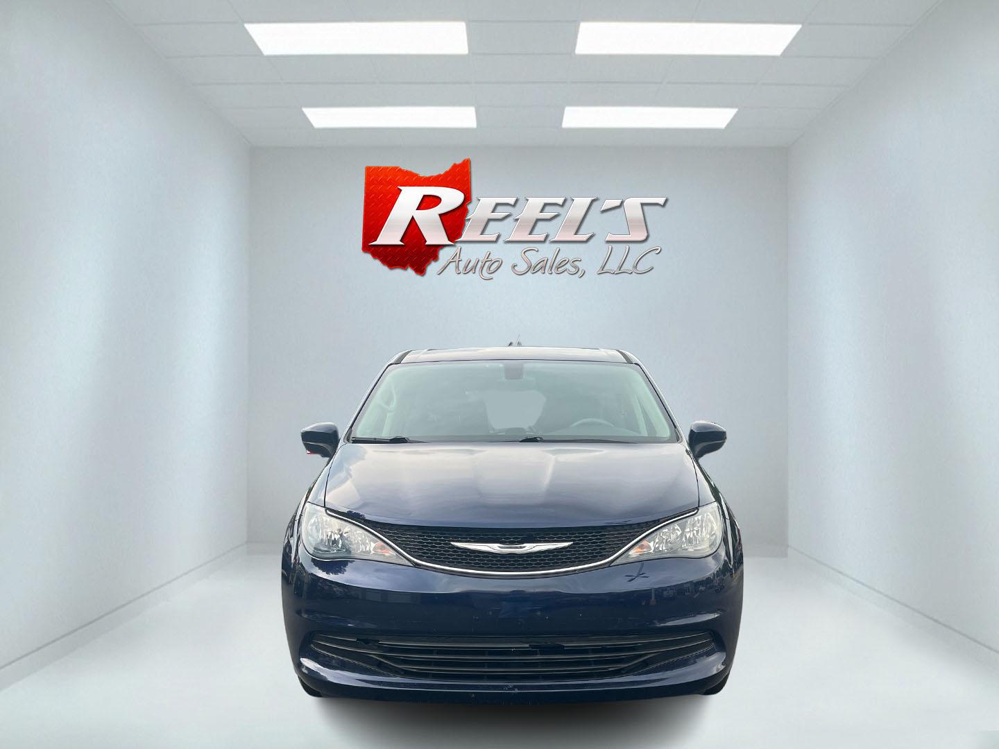 2017 Blue /Black Chrysler Pacifica Touring (2C4RC1DG8HR) with an 3.6L V6 DOHC 24V engine, 9A transmission, located at 547 E. Main St., Orwell, OH, 44076, (440) 437-5893, 41.535435, -80.847855 - This 2017 Chrysler Pacifica Touring is a versatile minivan powered by a 3.6-liter Pentastar V6 engine paired with a 9-speed automatic transmission, offering an impressive 28 MPG on the highway. It features a range of convenient amenities including a power driver’s seat, power liftgate, an 8.4-inch - Photo#1
