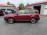 2018 Red /Gray Subaru Forester 2.5i Limited (JF2SJAJC5JH) with an 2.5L H4 DOHC 16V engine, Automatic transmission, located at 547 E. Main St., Orwell, OH, 44076, (440) 437-5893, 41.535435, -80.847855 - This 2018 Subaru Forester 2.5i Limited is a well-equipped compact SUV featuring a 2.5L H4 engine, leather interior, power driver's seat, heated front seats, and a 7.0" touchscreen infotainment system with a backup camera. It offers convenience and safety features like a power liftgate, blind spot mo - Photo#12