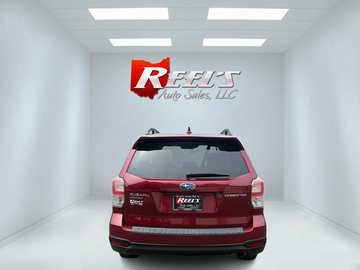 2018 Red /Gray Subaru Forester 2.5i Limited (JF2SJAJC5JH) with an 2.5L H4 DOHC 16V engine, Automatic transmission, located at 547 E. Main St., Orwell, OH, 44076, (440) 437-5893, 41.535435, -80.847855 - This 2018 Subaru Forester 2.5i Limited is a well-equipped compact SUV featuring a 2.5L H4 engine, leather interior, power driver's seat, heated front seats, and a 7.0" touchscreen infotainment system with a backup camera. It offers convenience and safety features like a power liftgate, blind spot mo - Photo#37