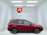 2018 Red /Gray Subaru Forester 2.5i Limited (JF2SJAJC5JH) with an 2.5L H4 DOHC 16V engine, Automatic transmission, located at 547 E. Main St., Orwell, OH, 44076, (440) 437-5893, 41.535435, -80.847855 - This 2018 Subaru Forester 2.5i Limited is a well-equipped compact SUV featuring a 2.5L H4 engine, leather interior, power driver's seat, heated front seats, and a 7.0" touchscreen infotainment system with a backup camera. It offers convenience and safety features like a power liftgate, blind spot mo - Photo#35